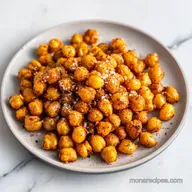 Air Fryer Roasted Chickpeas in 20 Minutes