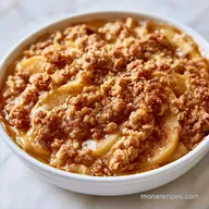 Old Fashioned Apple Pear Crisp: Baked to Golden