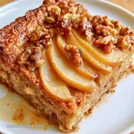 Baked Oatmeal with Pears for 6 Servings