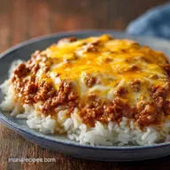 Cheesy Beef and Rice in 35 Minutes