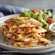 Air Fryer Quesadilla: Crispy Golden Tortilla in 13 Minutes