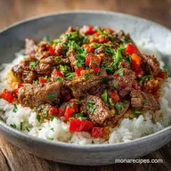 Easy Ground Beef Skillet with Rice