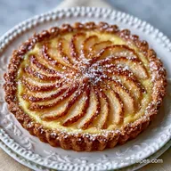 Pear Custard Pie with Bosc Pears