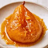 Poached Pear Breakfast for 4 Servings