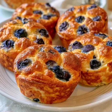 Blueberry Cottage Cheese Bowls Meal Prep Recipe Card