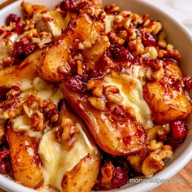 Baked Pears with Brie Cheese in 30 Min