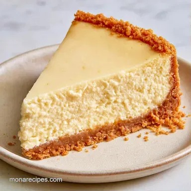 Cottage Cheese Cheesecake for 8 Slices Recipe Card