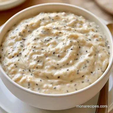 Cottage Cheese Overnight Oats Meal Prep Recipe Card