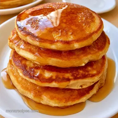 Fluffy Cottage Cheese Pancakes Recipe