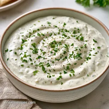 Cottage Cheese Ranch Dip in 5 Minutes Recipe Card