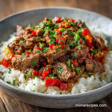 Easy Ground Beef Skillet with Rice