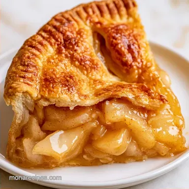 Fresh Pear Pie for 8 Slices