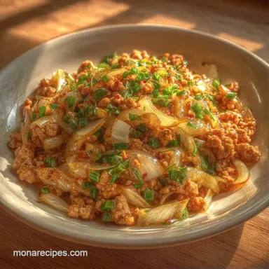 Greek Ground Turkey Skillet in 30 Minutes Recipe Card