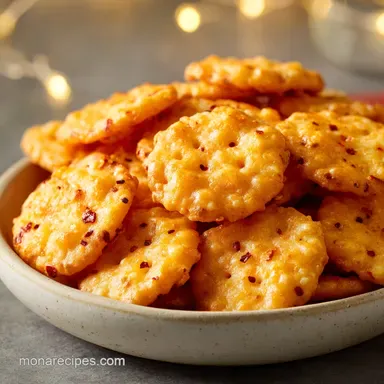 Cheese Crackers Recipe in 30 Minutes