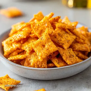 Homemade Cheez Its Recipe: Crispy Cheddar Crackers in 50 Minutes