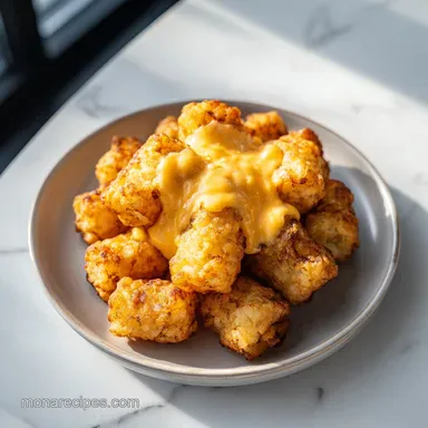 Loaded Potato Tater Tots for 12 Servings: Crispy and Creamy