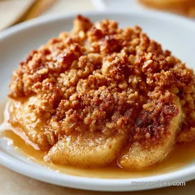 Pear Crisp with Oats in 55 Minutes