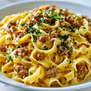 One Pot Beef Pasta in 35 Minutes