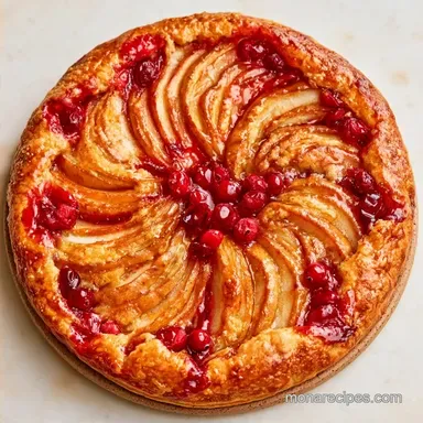 Pear Cranberry Crostata for 8 Servings
