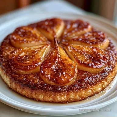 Pear Tarte Tatin for 6 Servings Recipe Card