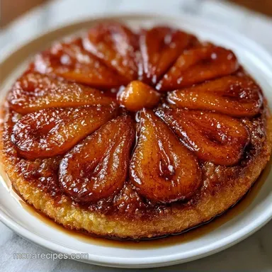 Pear Tarte Tatin for 6 Servings