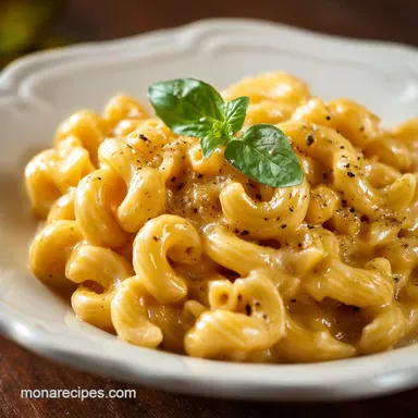 Truffle Mac and Cheese with White Cheddar for 4 Servings