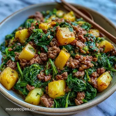 Weeknight Ground Beef Casserole in 40 Min Recipe Card