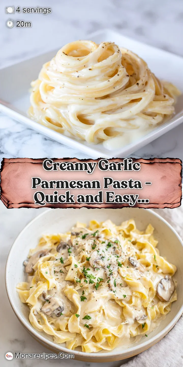 Extreme close-up of glossy noodles coated in a rich, velvety white sauce with a dusting of cracked black pepper.
