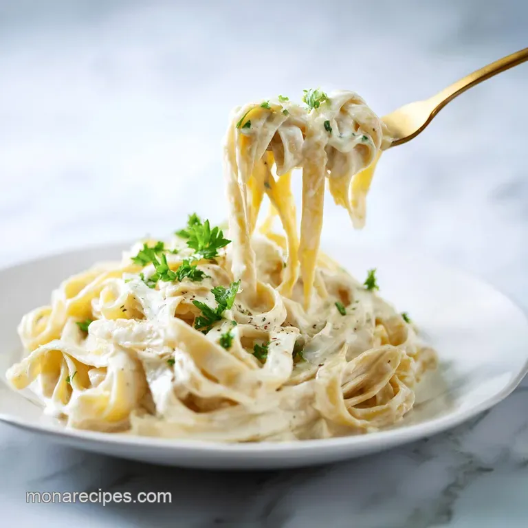 Creamy Garlic Parmesan Pasta: Silky and Rich