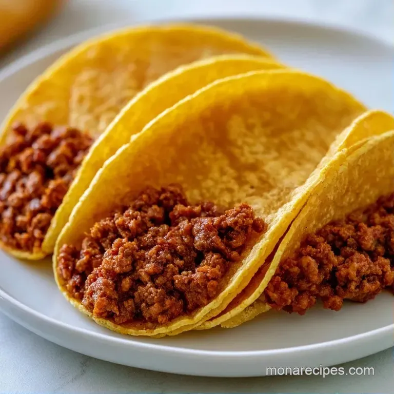 Three vibrant tacos on a white platter served with small bowls of zesty salsa, lime wedges, and cool sour cream.