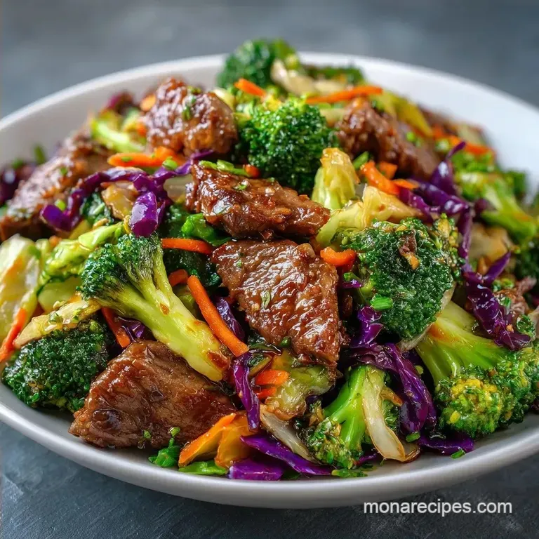 Healthy Ground Beef Stir Fry: Savory and Nutrient-Dense