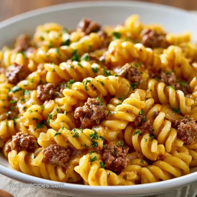 Quick Ground Beef Pasta in 30 Minutes
