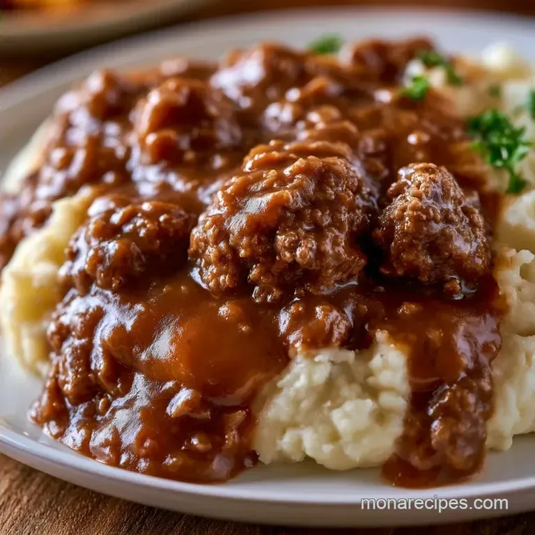 Simple Ground Beef Gravy: Rich and Glossy